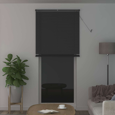 Żaluzja wenecka Srebrnoszary 213 x 90 cm 25 mm PVC