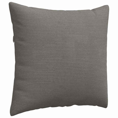 Poduszki na sofę 2 pcs Jasnoszary 50 x 50 cm Tkanina sztruksowa