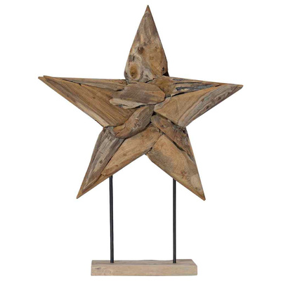 Gwiazda Bożonarodzeniowa Brązowy 59,5 x 18 x 74 cm
