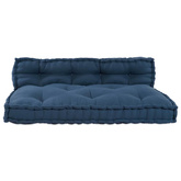 Poduszka do sofy paletowej 2 pcs Indygo 120 x 80 x 38 cm