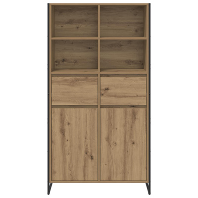Bufet Dąb rzemieślniczy 81 x 36 x 150.5 cm Drewno inżynieryjne