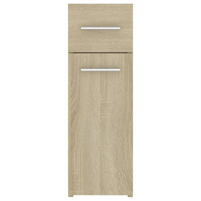 Szafka apteczna, dąb sonoma, 20x45,5x60 cm