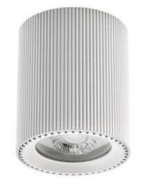 Ryflowana NISKA Tuba Spot GU10 – 72 mm GOLD