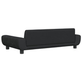 vidaXL Legowisko dla psa, czarne, 100x54x33 cm, aksamitne