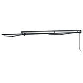 Rama markizy Z regulacją Antracyt 3 x 2,5 m Stal