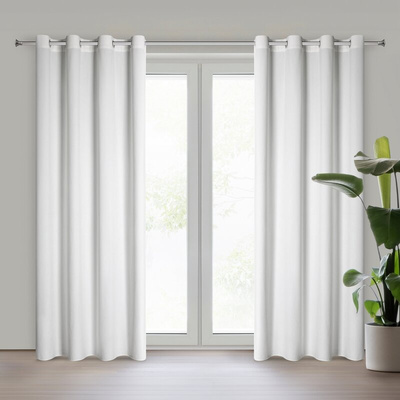 Zasłona Pierre biała 140x250