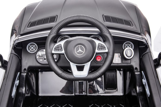 Auto Na Akumulator Mercedes SLC 300 Światła LED MP3 Pilot Niebieski