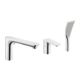 Bateria wannowa 3-otworowa Siros chrom  Invena