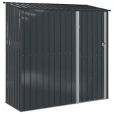 Schowki ogrodowe Antracyt 203 x 85,5 x 200 cm Metal