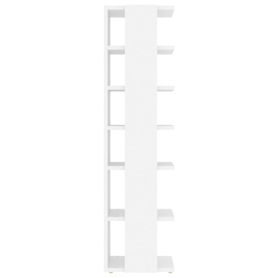 Szafka na buty, biały, 27,5x27x102 cm, materiał drewnopochodny