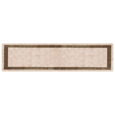 Chodnik dywanowy MARSA Czarny 100 x 400 cm Poliester i PVC