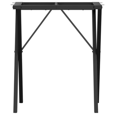 Nogi do stołu w kształcie litery X, 60x50x73 cm, stal