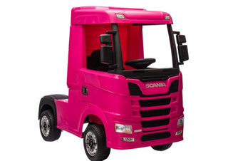 Auto Na Akumulator Scania 500R HL698 Różowe 4x4