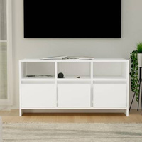 Szafka pod TV, biała, 102x37,5x52,5 cm, materiał drewnopochodny vidaXL