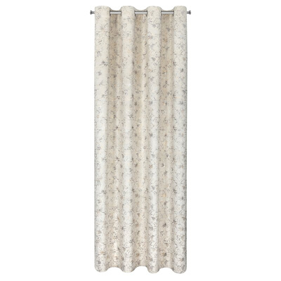 Zasłona Carmela jasnobeżowa 140x250