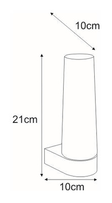 Kinkiet K-L8907-1W z serii AQUA CHROM KAJA