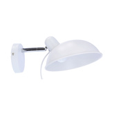Lampa ścienna kinkiet 1X40W E14 biały DURIO 21-51448