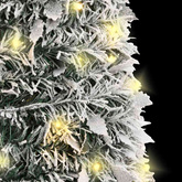 Sztuczna choinka typu pop-up, ośnieżona, 50 LED, 120 cm