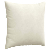 Poduszki na sofę 2 pcs Kremowy 80 x 80 cm Tkanina sztruksowa