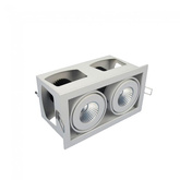 Oprawa sufitowa Downlight - Neutralna barwa - 2x10W