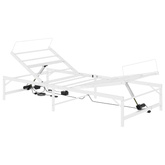 Elektro Regulowany Stelaż Łóżka Biały 75 x 190 cm Stal