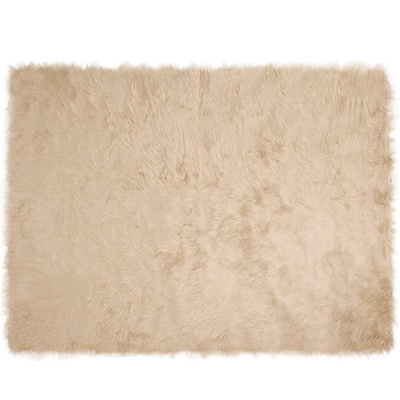 Dywan z sztucznej owczej skóry TAFALLA Beżowy 240 x 340 cm
