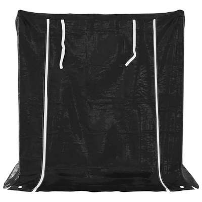 Stojak na drewno opałowe z drutem stalowym, 100,5x100,5x110,5cm