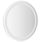 vidaXL Lustro łazienkowe z LED, okrągłe, 50 cm