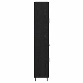 Highboard 2 szt. Czarny dąb 69,5 x 34 x 180 cm
