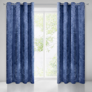 Zasłona Anisa granatowa 140x250