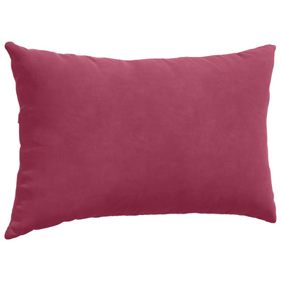 Poduszki na sofę 2 pcs czerwone wino 50 x 30 cm