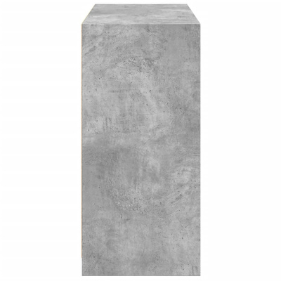 Szafka garderobiana, szarość betonu, 77x48x102 cm