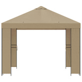 Altana 3 x 3 m Beżowy Poliester i Stal 190 gsm