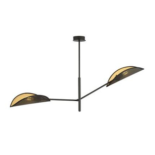 Lampa sufitowa  VENE 2 BLACK/GOLD