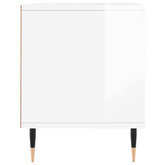 vidaXL Szafka pod TV, wysoki połysk, biała, 100x34,5x44,5 cm wariant 4