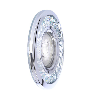 Oprawa stropowa okrągła chrom oczko 50W + LED SMD SK-92 2268705