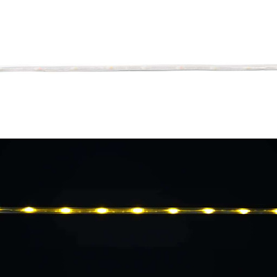 Lina świetlna z 480 diodami LED Ciepła biel 20 m PVC