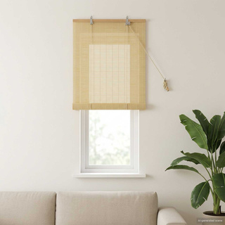 Roleta naturalny 40 x 160 cm Bambus
