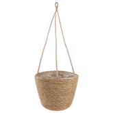 Kosze na rośliny z trawy morskiej 3 pcs naturalny ?26 x 19 cm