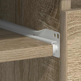 Biurko, dąb sonoma, 90x45x76 cm, płyta wiórowa