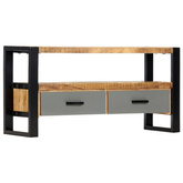 vidaXL Szafka pod TV, 100x30x50 cm, lite drewno mango
