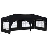 Namiot imprezowy rozkładany 575 x 288 x 245 cm antracytowy