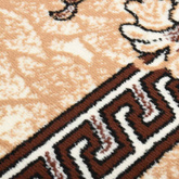 Chodnik dywanowy, BCF, beżowy, 100x250 cm vidaXL