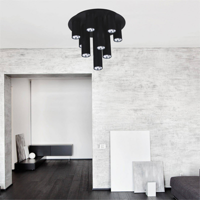 Lampa sufitowa K-4402 z serii MILE BLACK KAJA