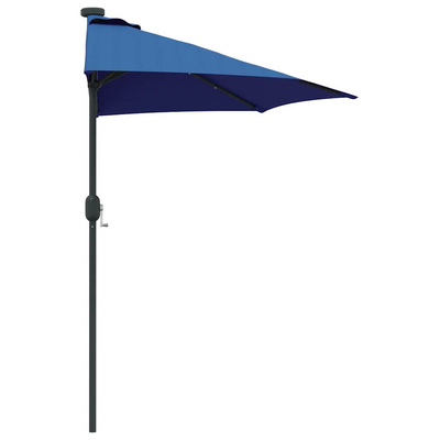 Parasolka ogrodowa 294 x 150 x 223 cm Poliester i Stal