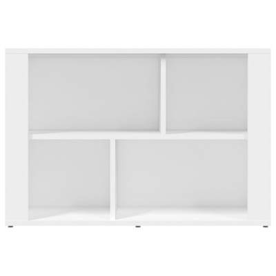 vidaXL Komoda, biała, 80x30x54 cm, materiał drewnopochodny
