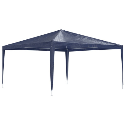 vidaXL Namiot imprezowy, 4 x 4 m, niebieski