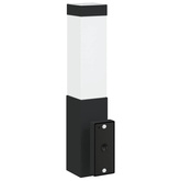 Zewnętrzna lampa ścienna 2 pcs Czarny 10.5 x 6 x 33 cm