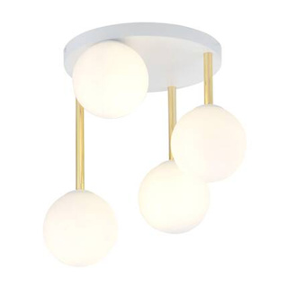 Lampa sufitowa  DOLCE 4 WH OPAL