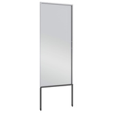 Ekran zapewniający prywatność w ogrodzie Srebrny 50 x 140 cm